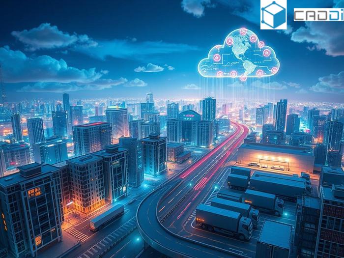 Like a mighty storm cloud unleashing digital power, cloud computing breathes new life into sluggish supply chains..